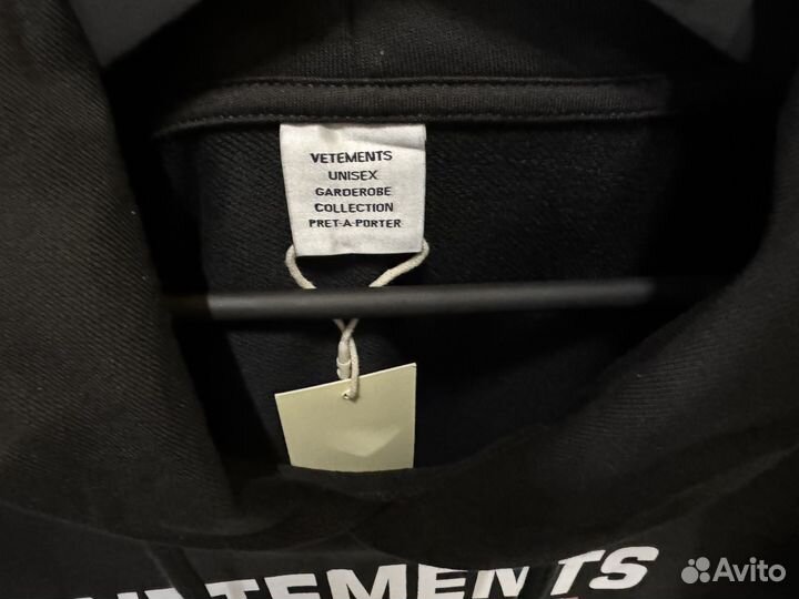 Vetements толстовка худи