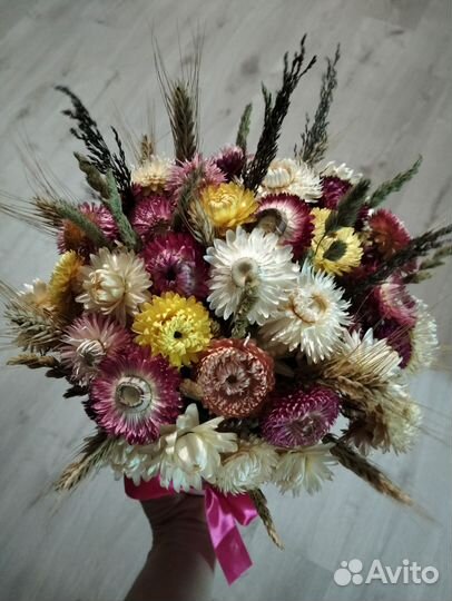 Букет из сухоцветов