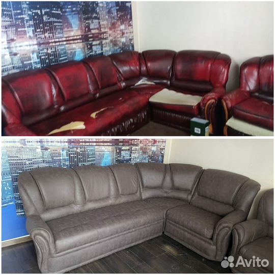 Перетяжка и изготовление мягкой мебели