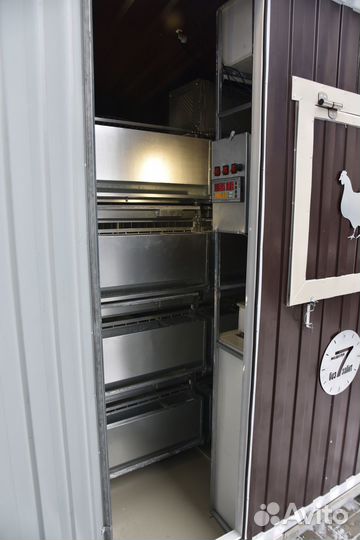 Курятник для клеточного содержания кур-несушек