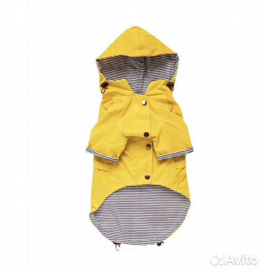 Плащ дождевик для собак средней породы
