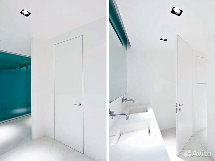 Двери скрытого монтажа invisible