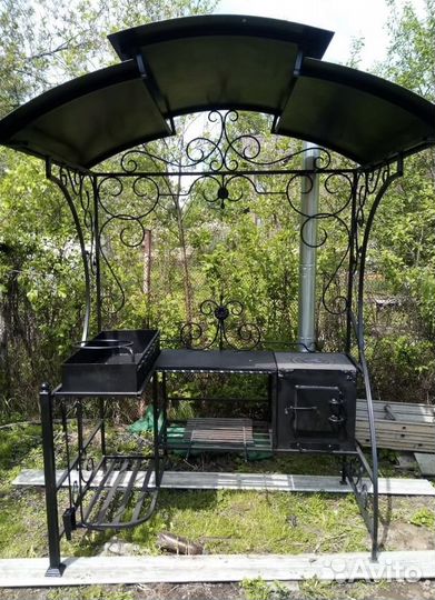 Мангал в стиле лофт от производителя