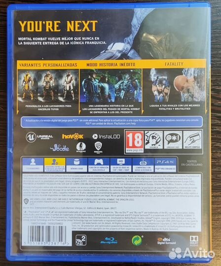 Mortal kombat 11 ps4