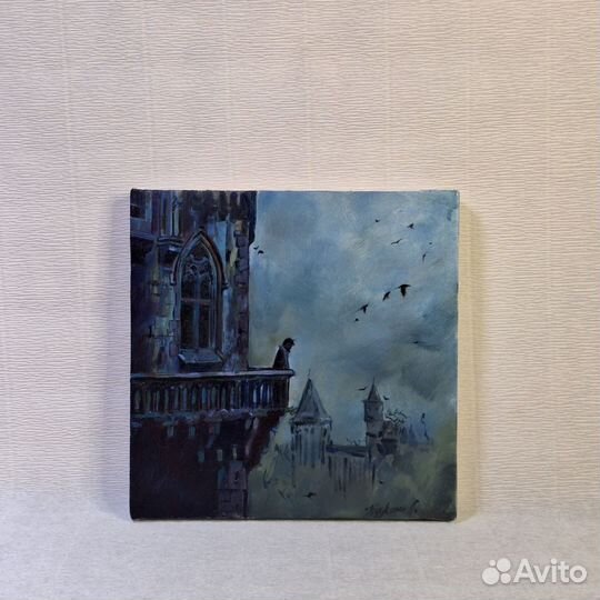 Картина маслом на холсте. 