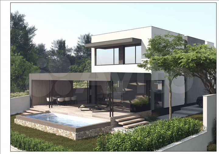 Дом 147,9 м² на участке 5 сот.