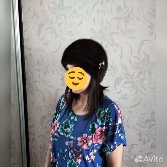 Берет женский норковый