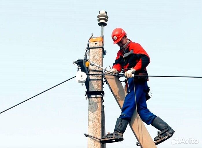 Установка столбов монтаж опор лэп от 10 штук