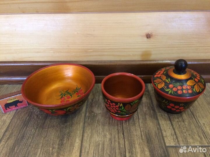 Набор посуды под хохламу