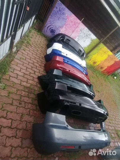 Задний бампер mazda cx-7 cx7 06-09 дорестайлинг