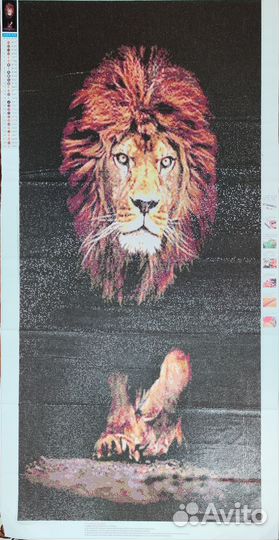 Тигр алмазная вышивка