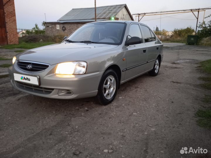 Hyundai Accent 1.5 МТ, 2007, 233 333 км