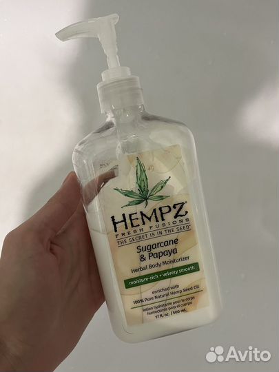 Молочко для тела hempz