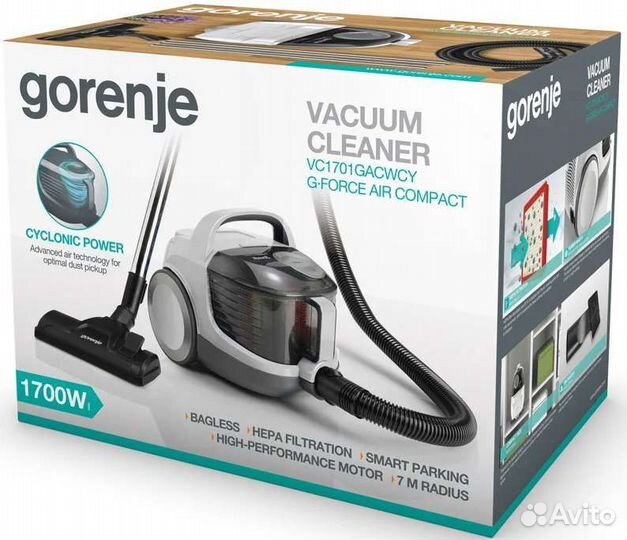 Новый в упаковке.Пылесос gorenje