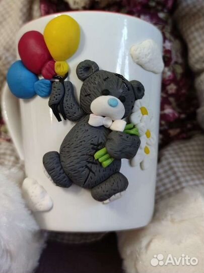 Кружка подарок на день рождения ручной работы