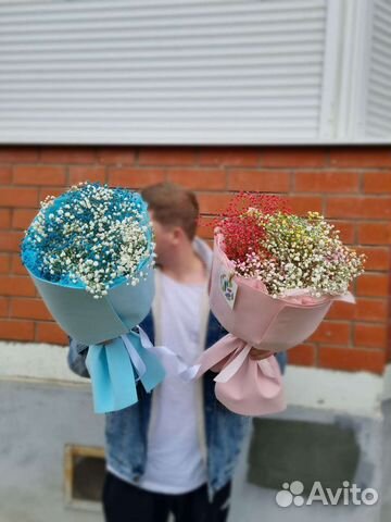 Букеты из гипсофилы