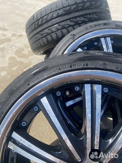 Литые диски р17 4 100