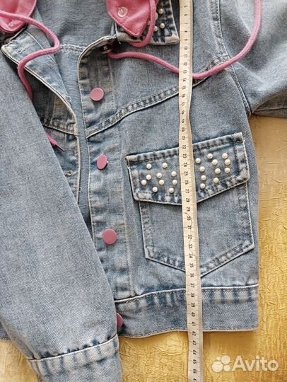 Куртка джинсовая для девочек