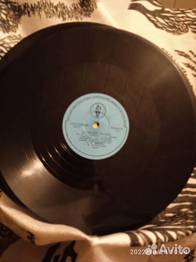 Пластинки времён СССР