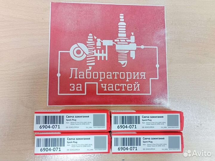 Свечи зажигания для Nissan X-Trail T32