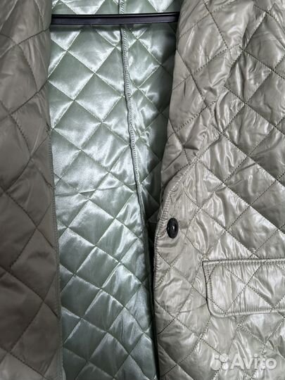 Стеганое пальто