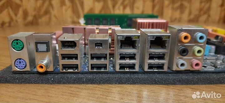 Комплект Мат.плат+проц+ озу Q9400 DDR2 8Gb