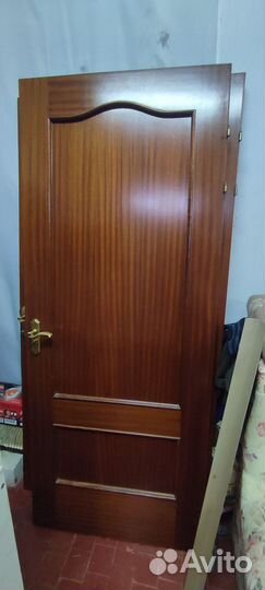 Двери межкомнатные с коробкой деревянные
