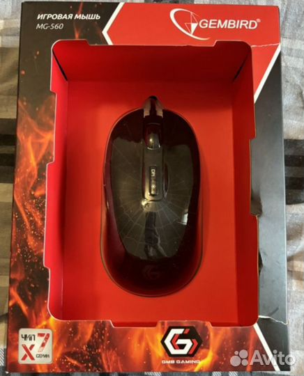 Игровая мышь Gembird mg-560