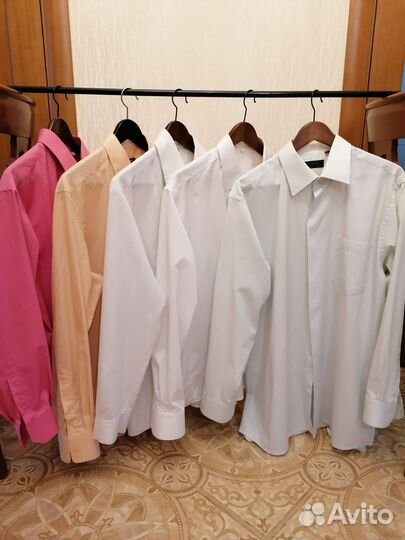 Рубашки мужские размеры 52-54