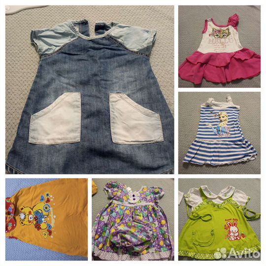 Вещи на девочку от года