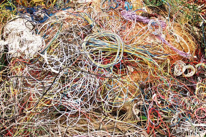 Прием лом кабеля провода