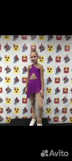 Платье для фигурного катания 134-140