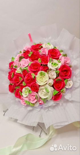 Съедобные букеты из зефира