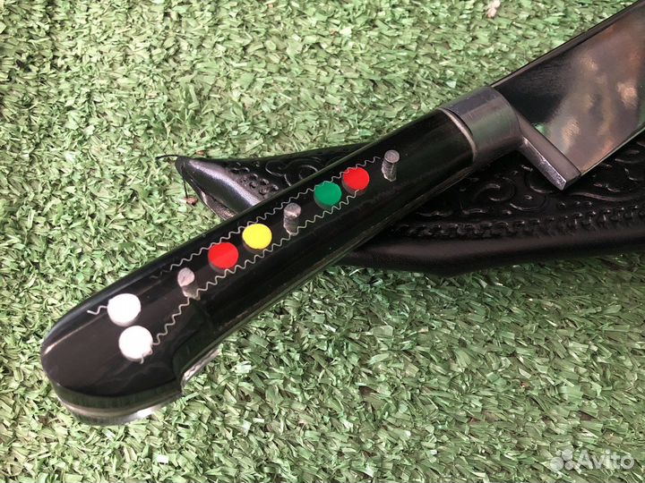 Пчак рукоять орг.стекло №4Г