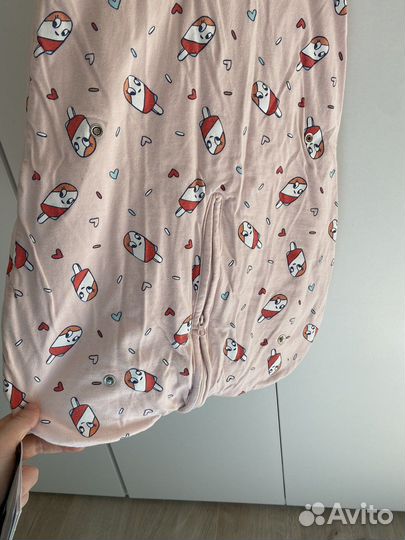 Конверт 0-6 мес kiabi (мешок для сна)