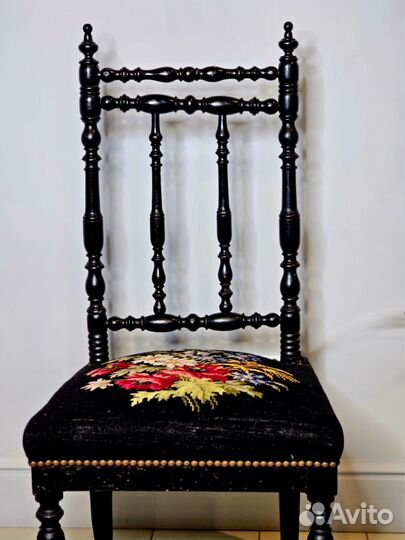 Стул-банкетка антикварный, Франция