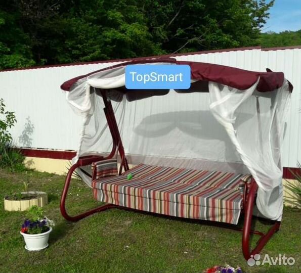 Качели садовые новые. цeны от