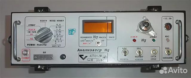 Анализатор ртути УКР-1МЦ - Газ-Аналитик