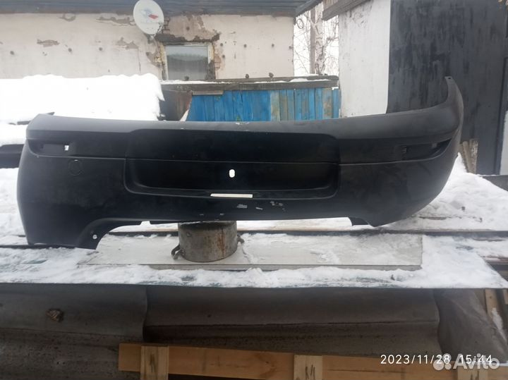 Задний бампер renault logan 2