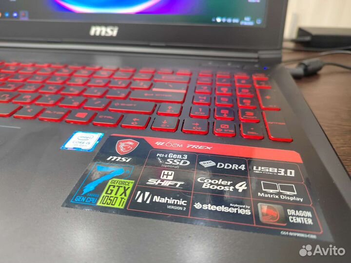 Ноутбук MSI GL62M 7REX