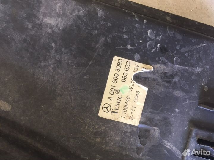 Вентилятор охлаждения радиатора mercedes w210