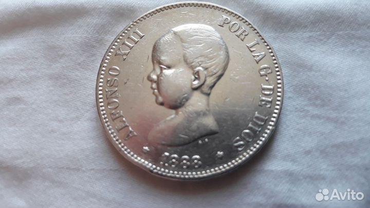 Монеты серебро испания америка пр