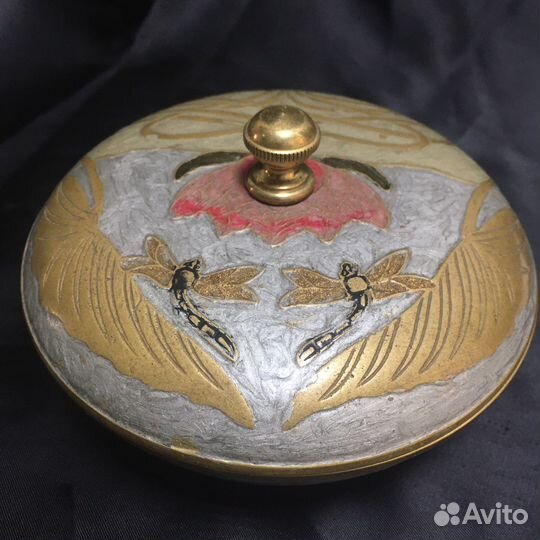 Шкатулка латунь Индия