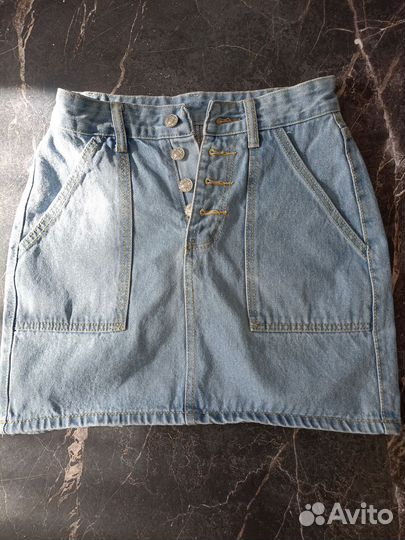 Юбка джинсовая Shein