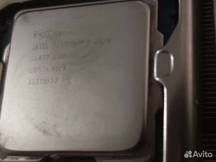 Материнская плата MSI Z77A-G45 + i5 3570 +DDR3 8GB