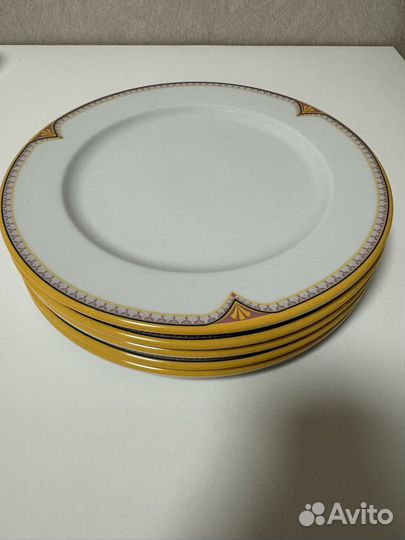 Тарелки Porland фарфор, 28 см, 6шт