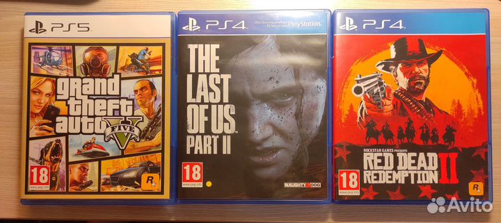 Диски для Sony PlayStation 4 PS4, PS5