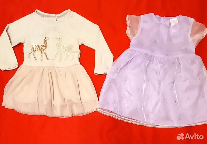 Вещи пакетом на девочку 12-18, 18-24 мес