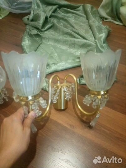 Люстра хрустальная