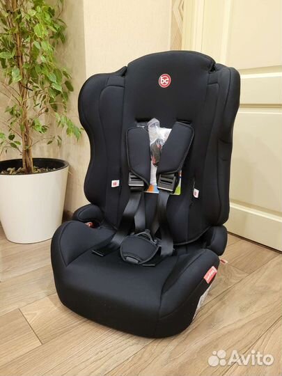 Новое автокресло бустер 1-12 лет, 9-36 кг